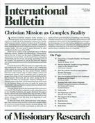 International Bulletin of Missionary Research